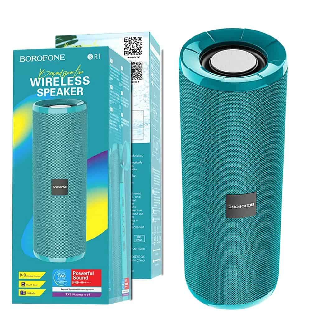 Borofone BR1 Beyond Sportive Bluetooth V5.0 Wireless Speaker (Peacock Blue) Borofone BR1 Beyond Sportive Bluetooth V5.0 Wireless Speaker (Peacock Blue)